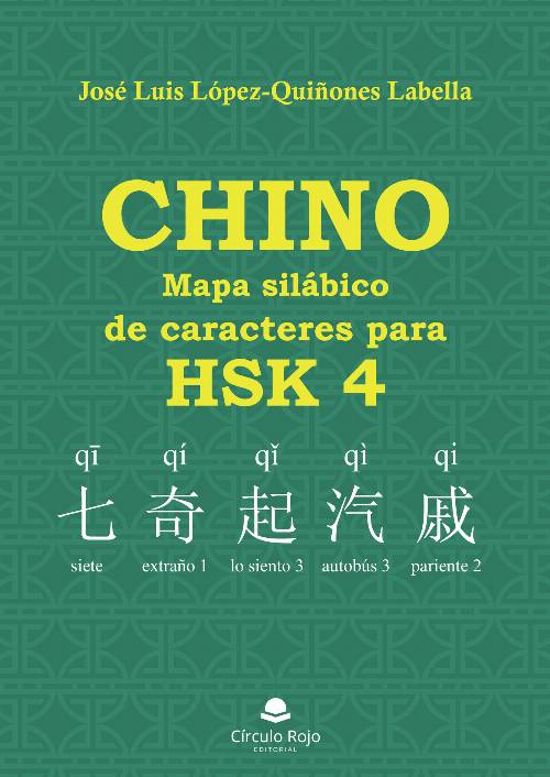 Chino: mapa silábico de caracteres para HSK 4