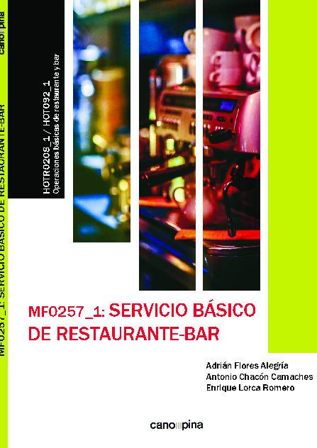 Servicio básico de restaurante-bar