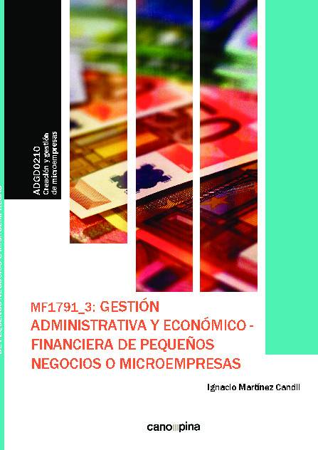 Gestión administrativa y económico-financiera de pequeños negocios o microempresas