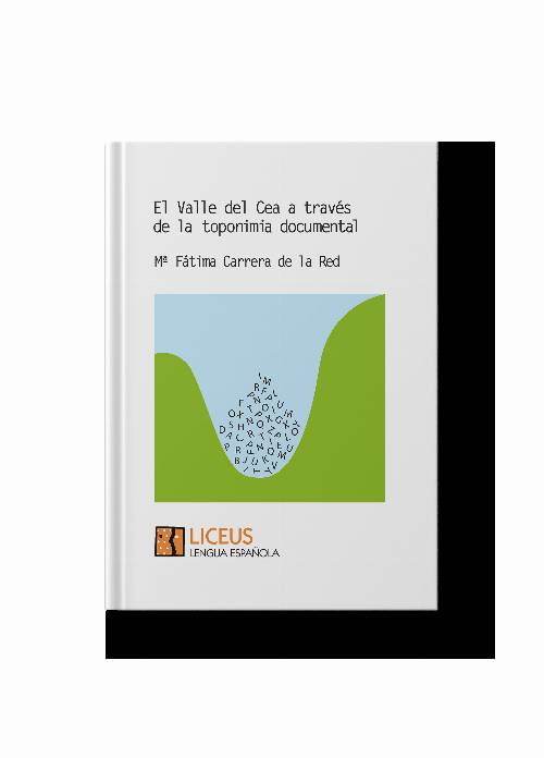 El Valle del Cea a través de la toponimia documental