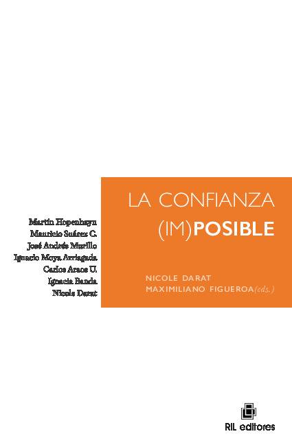 La confianza (im)posible