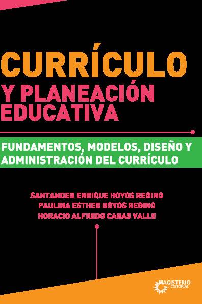 Currículo y Planeación Educativa