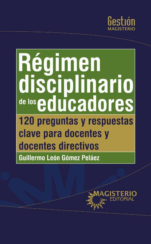 Régimen disciplinario de los educadores