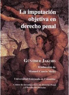 La imputación objetiva en derecho penal