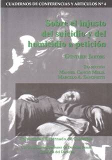 Sobre el injusto del suicidio y del homicidio a petición