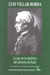 La paz en la doctrina del derecho de Kant