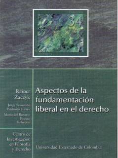 Aspectos de la fundamentación liberal en el derecho