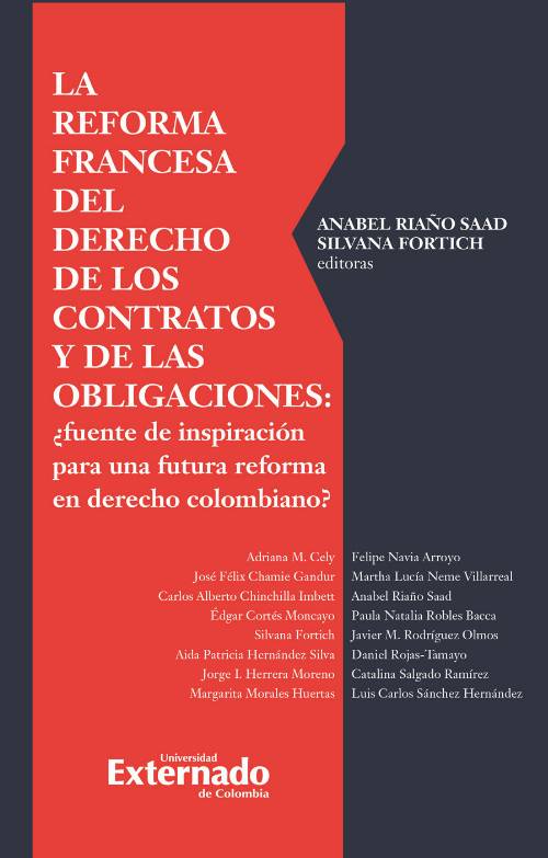 La Reforma Francesa Del Derecho De Los Contratos Y De Las Obligaciones
