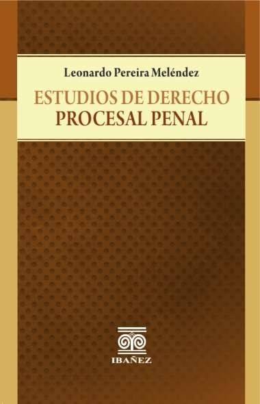Estudios de derecho procesal penal