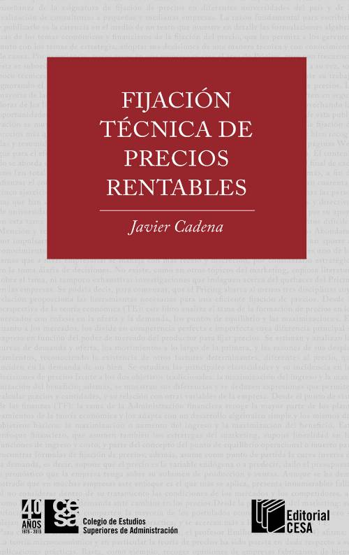 Fijación Técnica de precios rentables