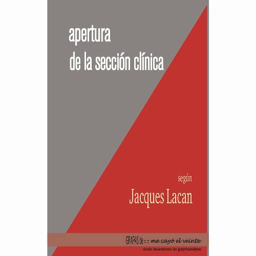 Apertura de la sección clínica