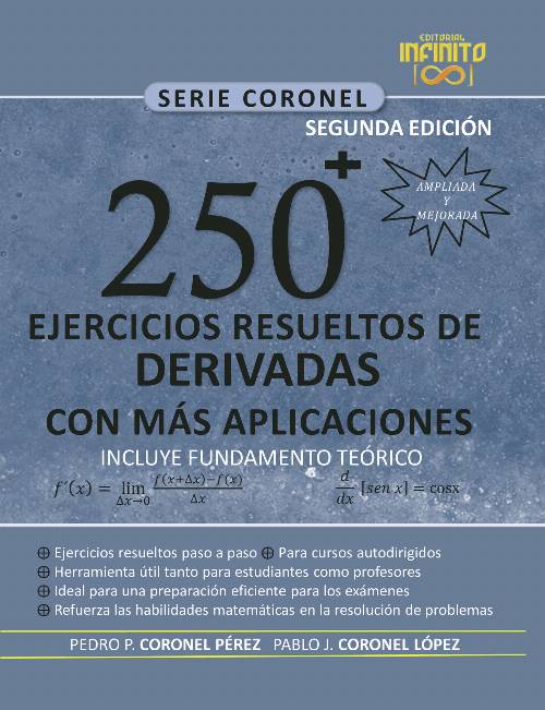 250 EJERCICIOS RESUELTOS DE DERIVADAS CON MÁS APLICACIONES