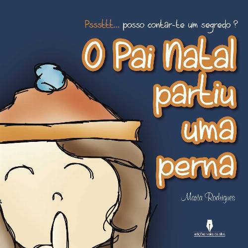 O Pai Natal partiu uma perna