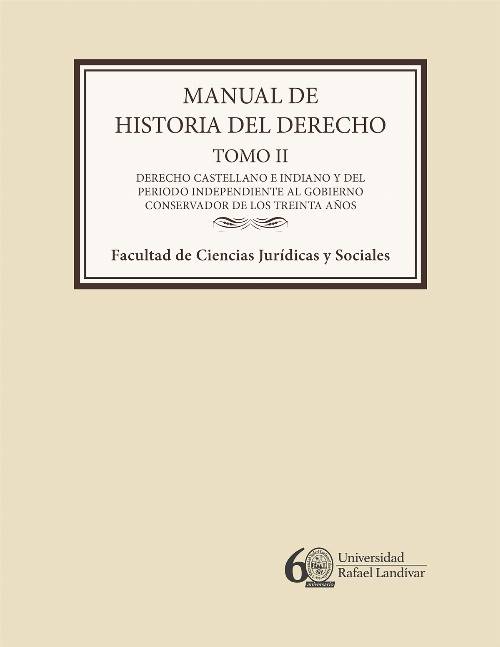 Manual de historia del derecho tomo II