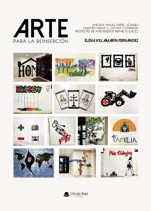 Arte para la reinserción. Pintura mural entre jóvenes universitarios y jóvenes en prisión. Proyecto de Aprendizaje Servicio (URJC).