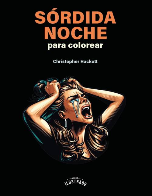 Sórdida noche para colorear