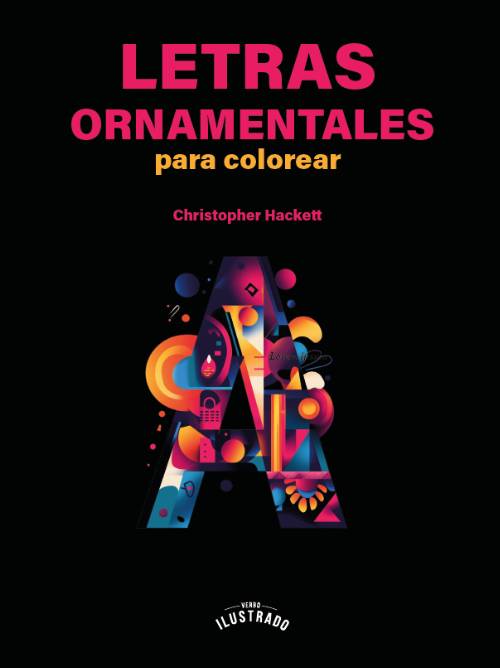 Letras ornamentales para colorear